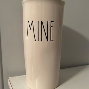 Rae Dunn ceramic tumbler